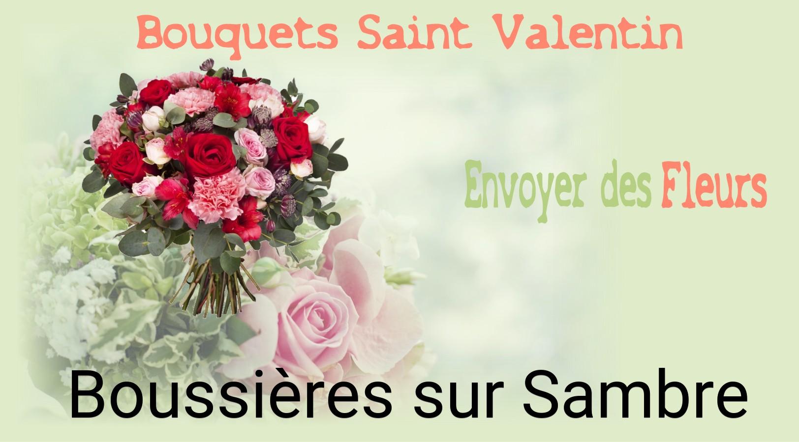 Roses de Saint-Valentin livrées à Boussières-sur-Sambre